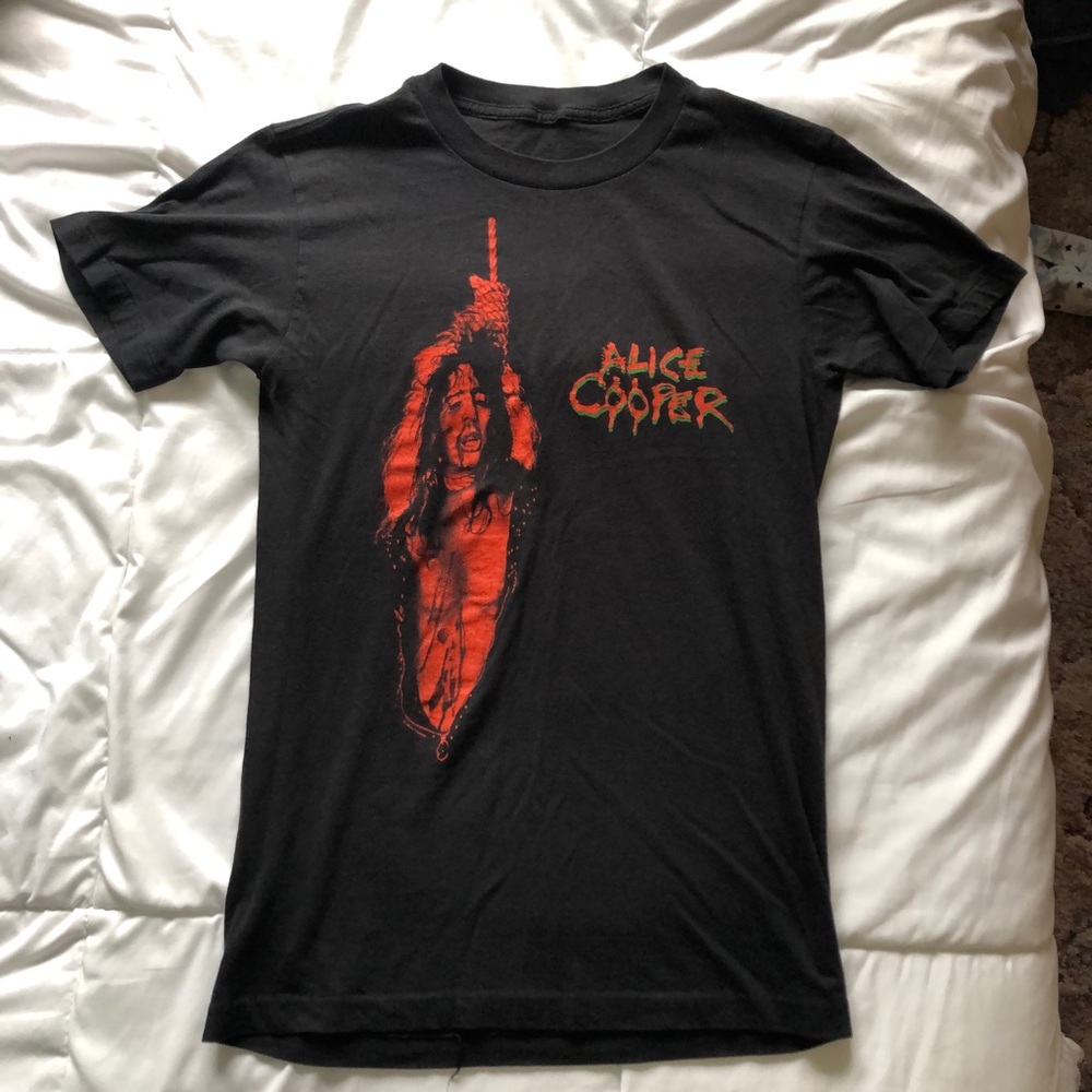 Alice Cooper 1986-87 The Nightmare Returns band T